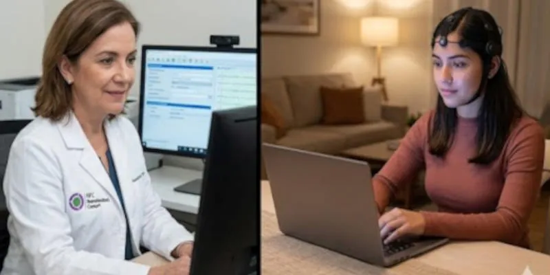 Sesión remota de neurofeedback